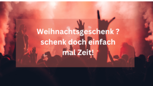 Mehr über den Artikel erfahren Weihnachtsgeschenk – schenk doch einfach mal Zeit … und gehe tanzen!
